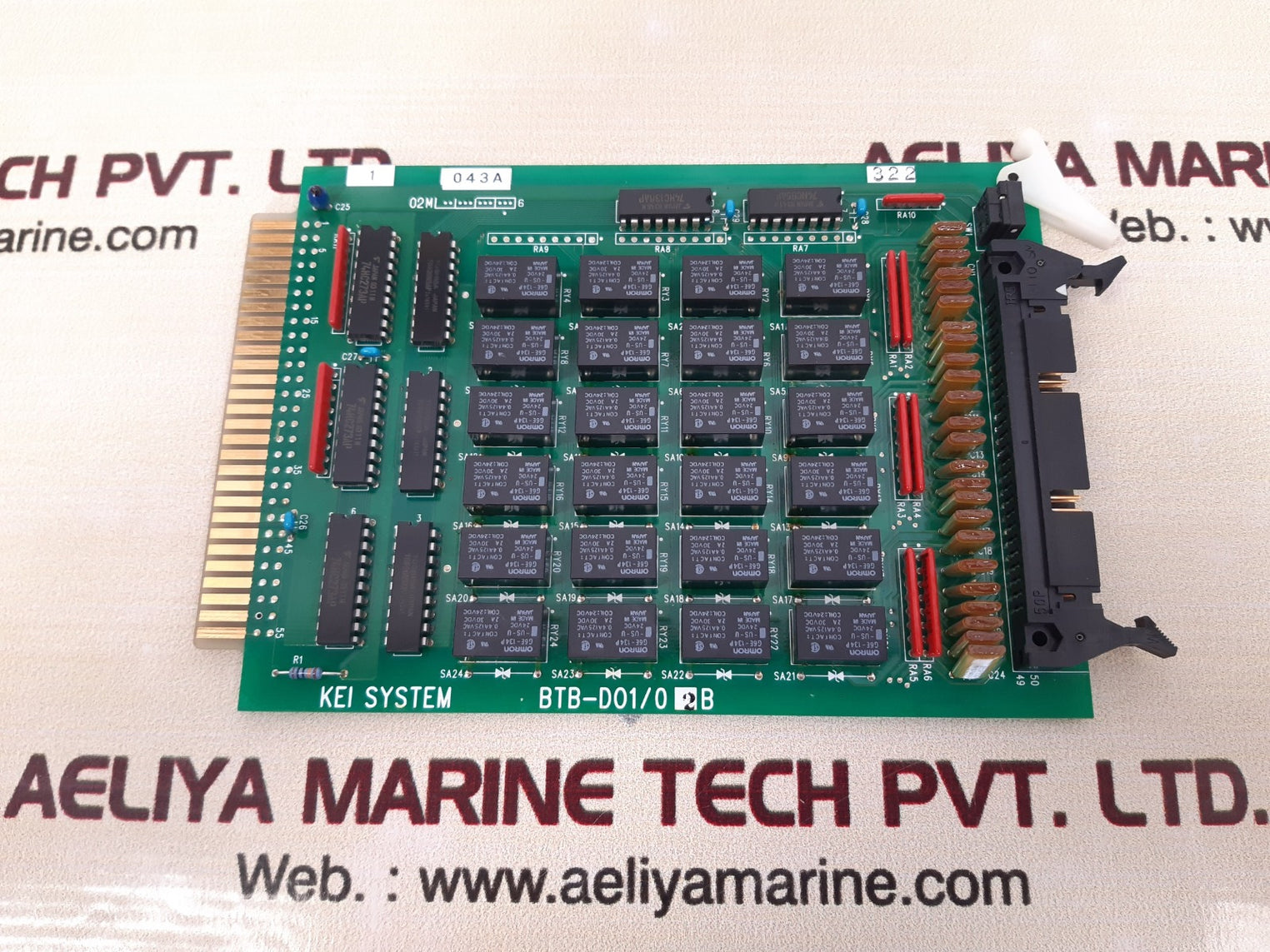 Kei system btb-d01/02b pcb card