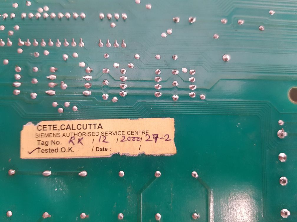 Siemens 6sa8242-ocd65  control module 