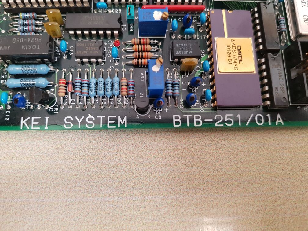 Kei system btb-251/01a pcb card NEW