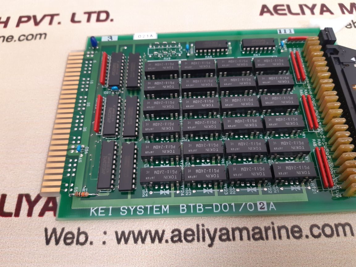 Kei system btb-d01-02a pcb card Used 