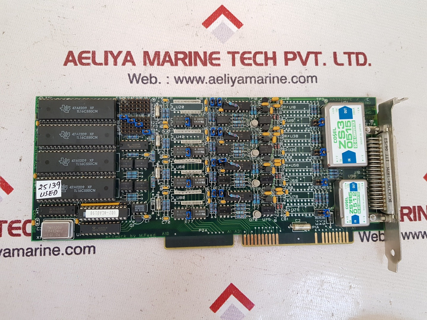 Norcontrol na1030 i/o serial interface & power card ha332167c/c/c