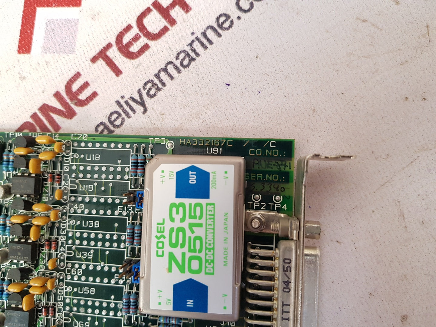 Norcontrol na1030 i/o serial interface & power card ha332167c/c/c