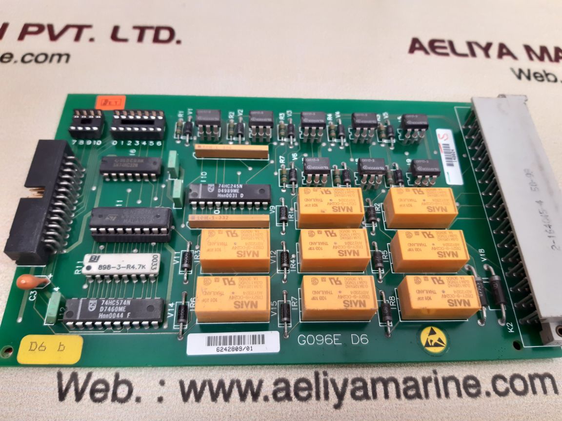 G096e d6 pcb card 6242809/ 01