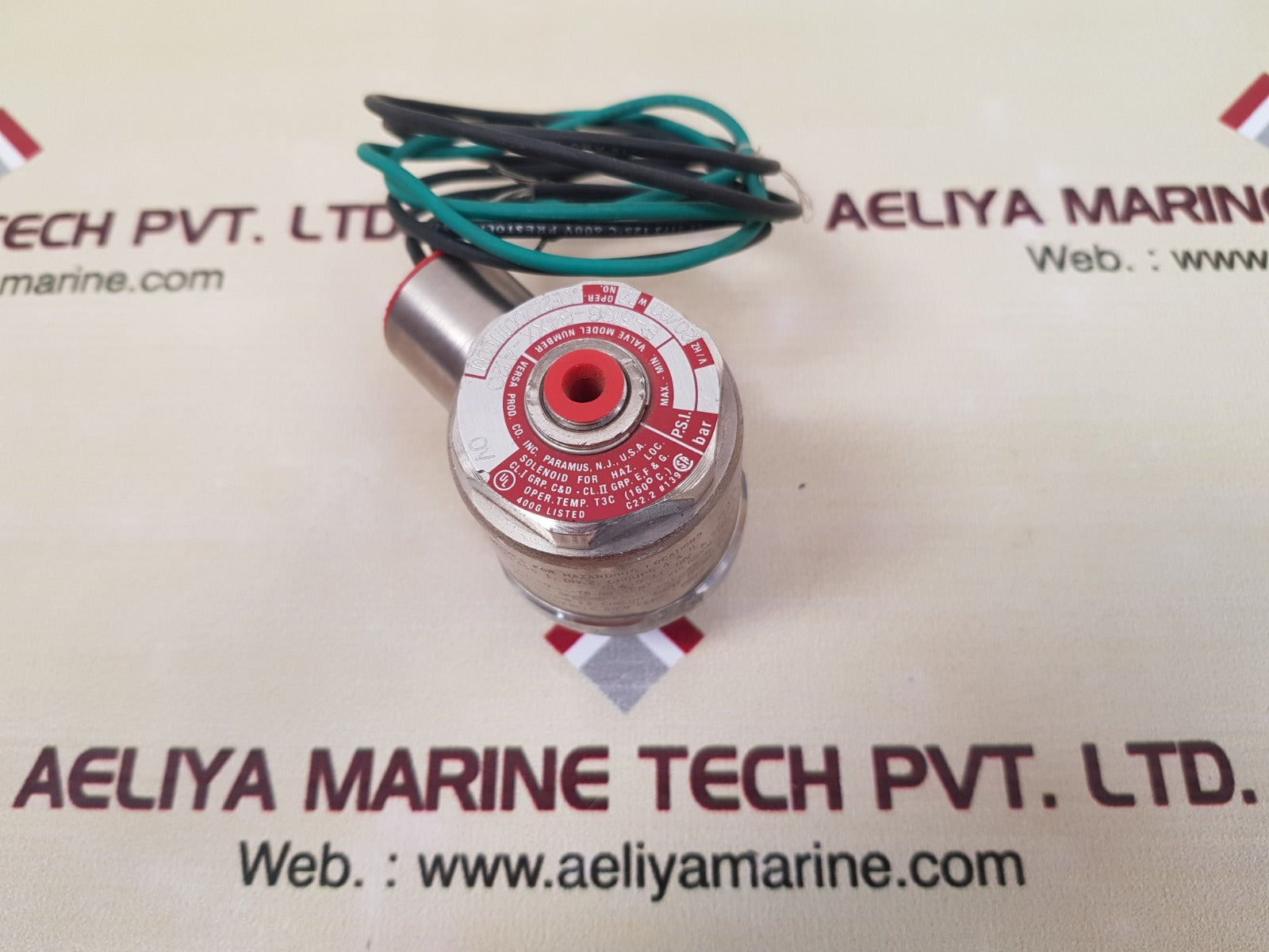 Versa e-3198-84xx-a120 pneumatic valve solenoid operator w:7.3
