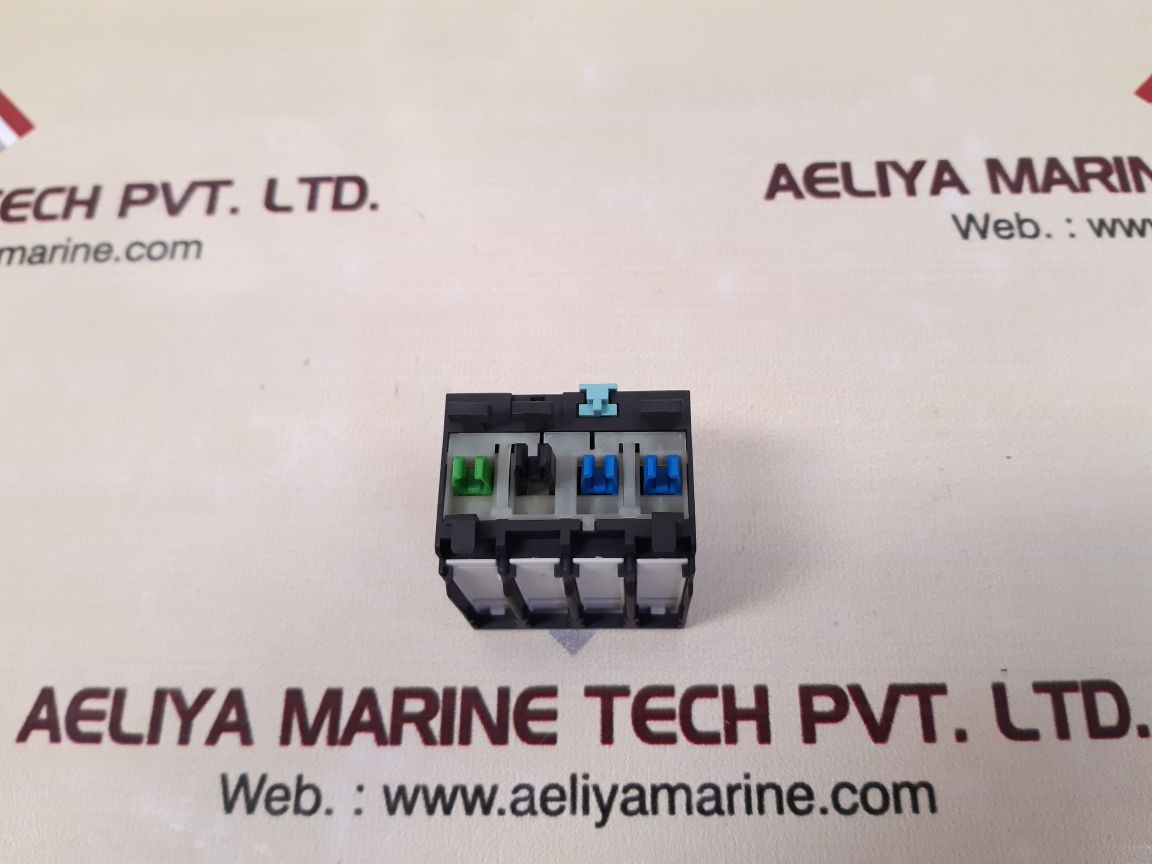 Siemens gb14048.5-2001 auxiliary switch block 3rh1921-1fa22 