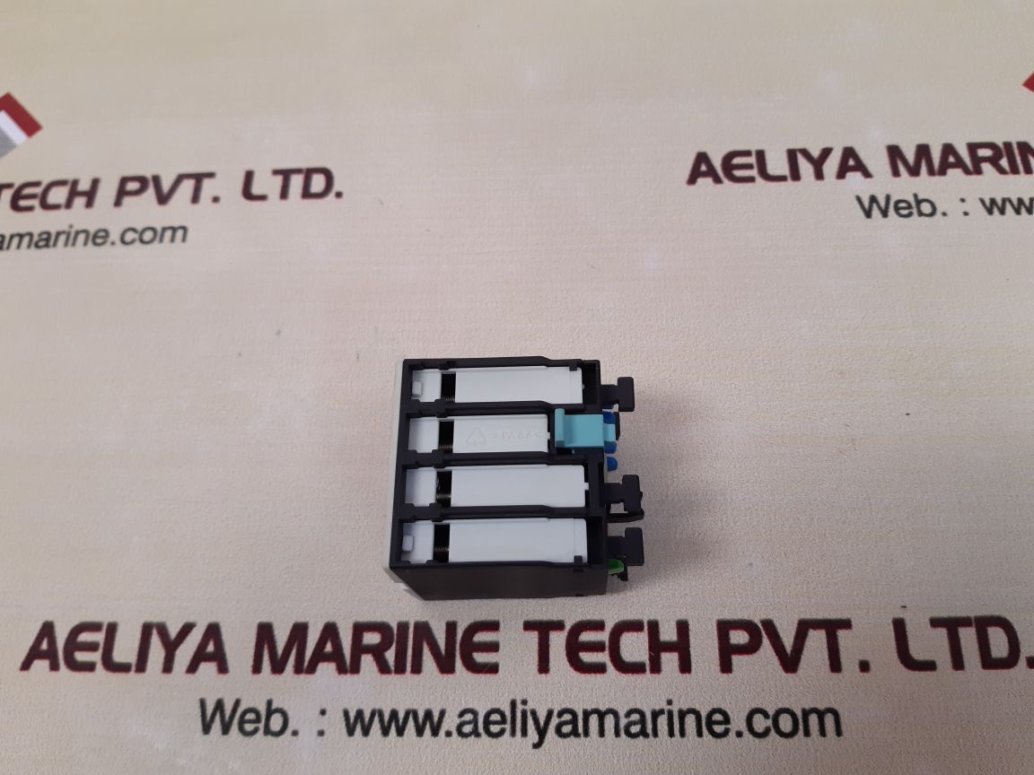 Siemens gb14048.5-2001 auxiliary switch block 3rh1921-1fa22 