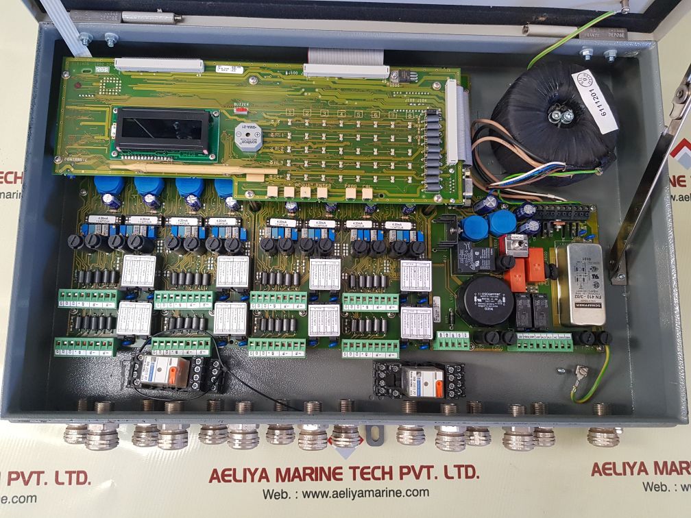 Oldham mx48 gas and flame measurement and alarm control unit 