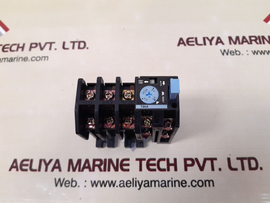 Toshiba t20a overload relay  3.6 a