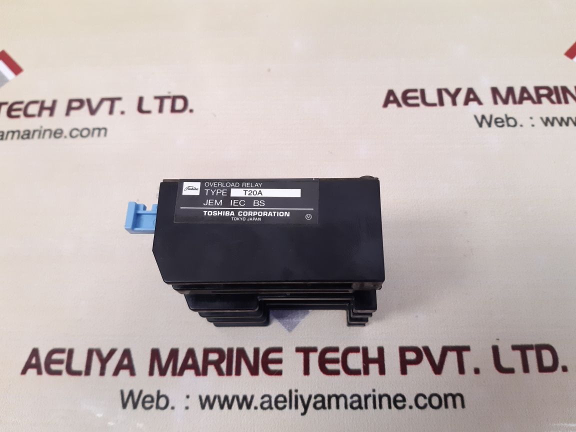 Toshiba t20a overload relay  3.6 a