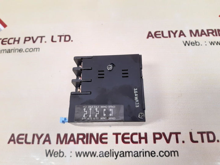 Toshiba t20a overload relay  3.6 a