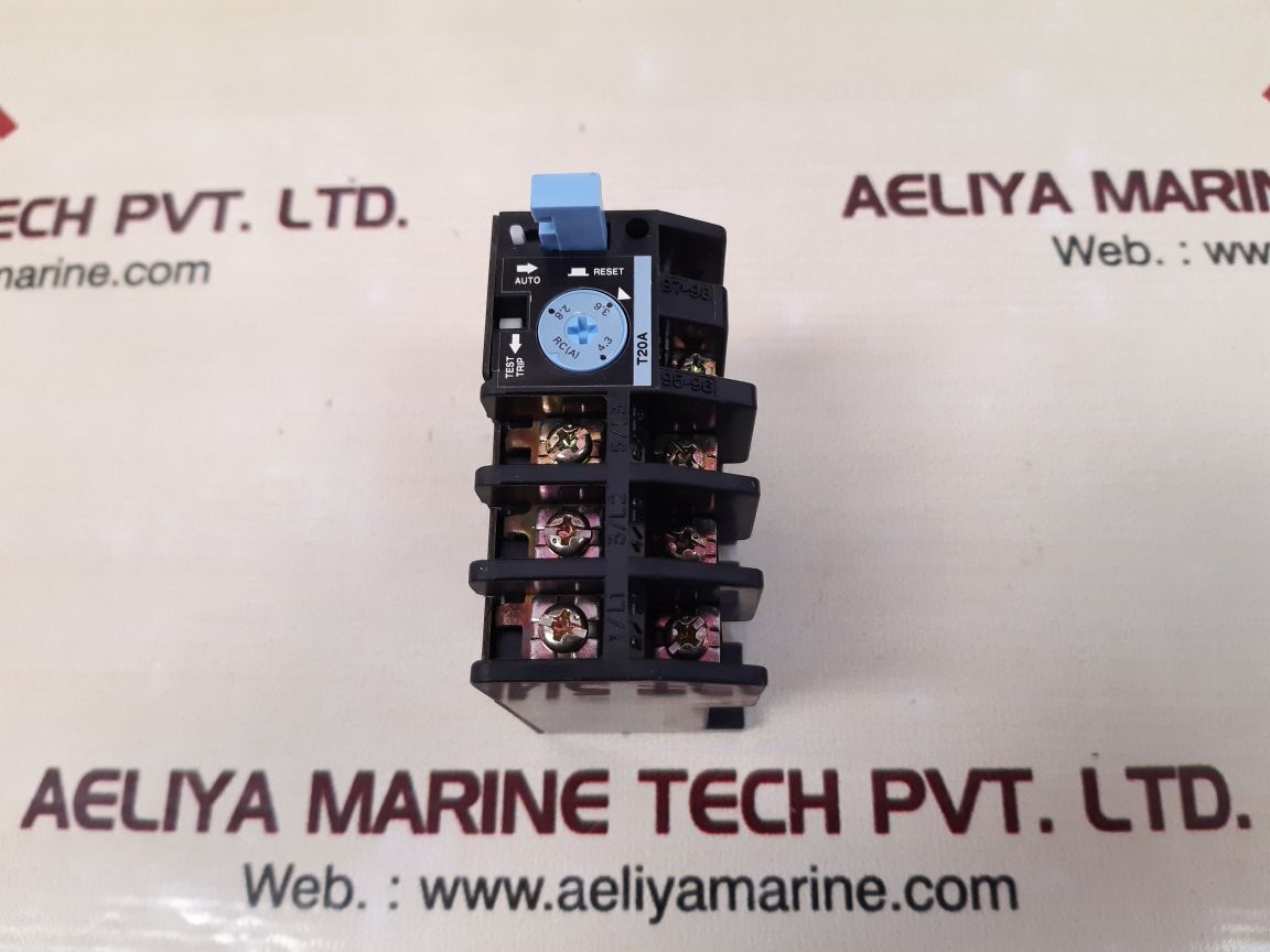 Toshiba t20a overload relay  3.6 a