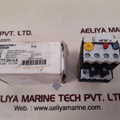 Sprecher+schuh ct7-24-0,6 thermal overload relay 