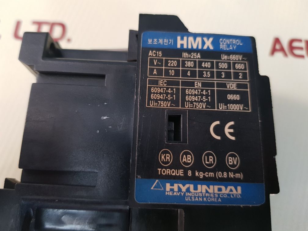 Hyundai hmx 31 control relay Used 