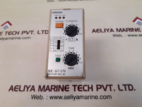 Omron se-sp2n motor relay Used 