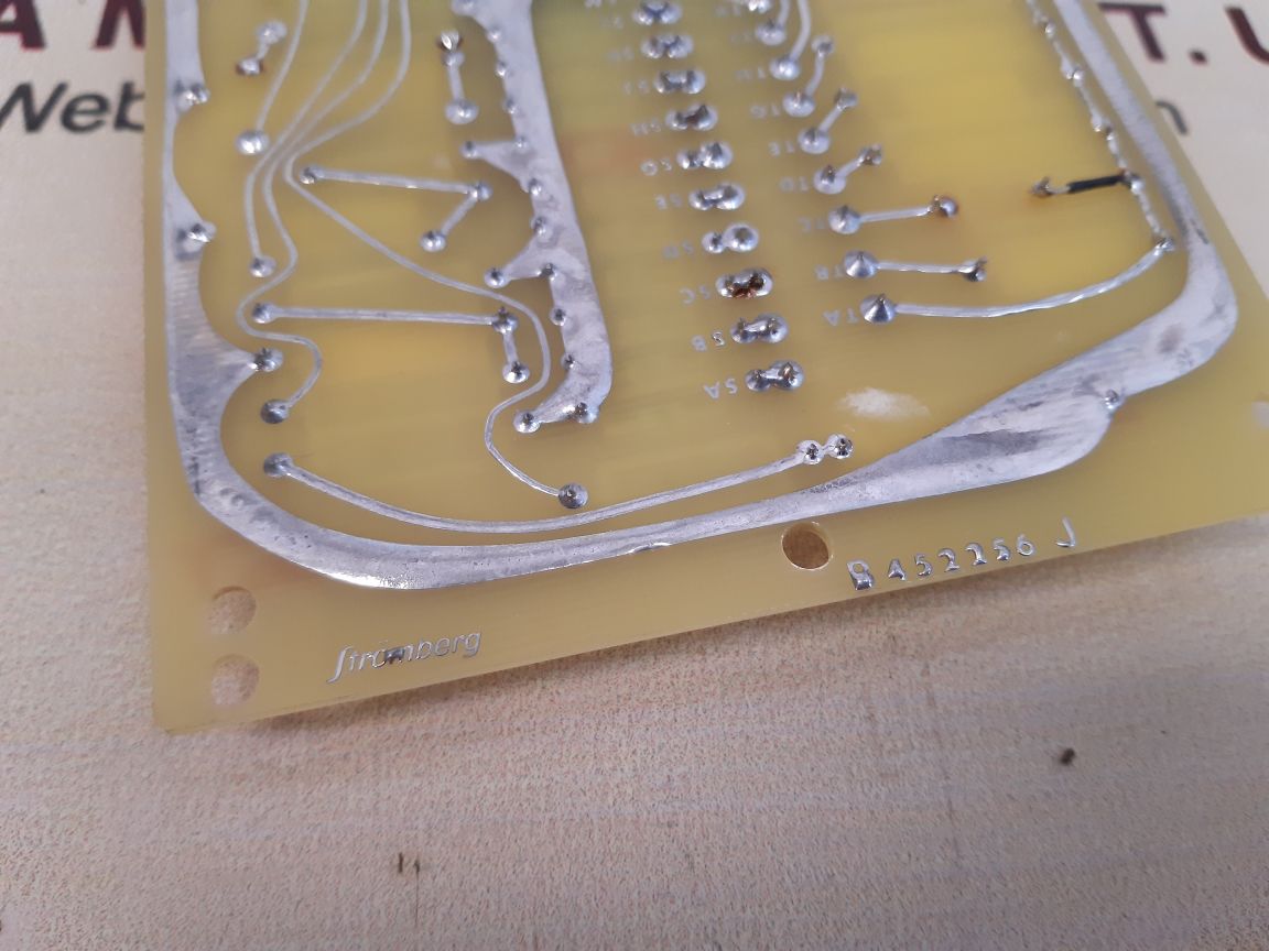 Stromberg/Abb sega 44a1 pcb card b 452256 j