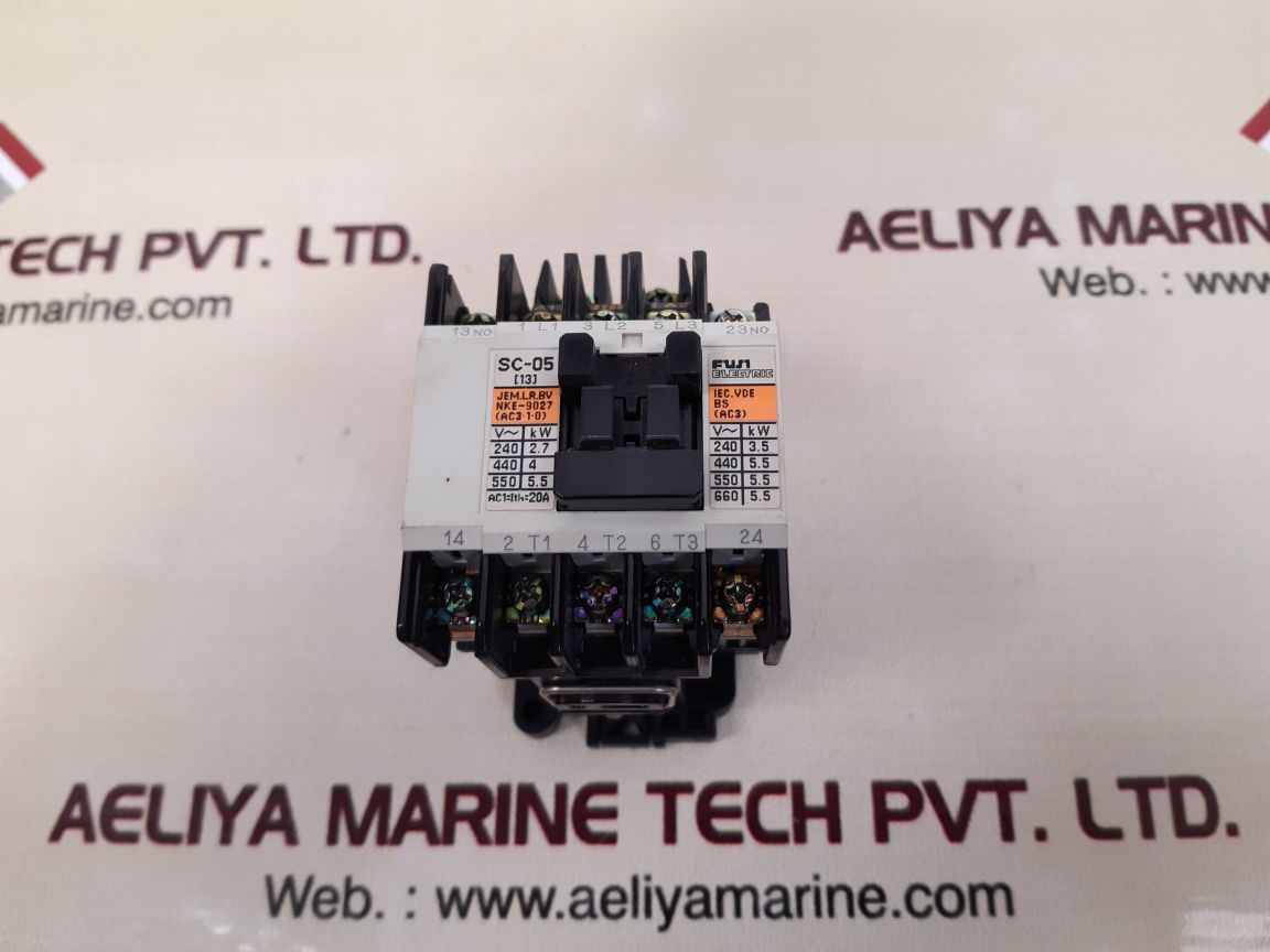 Fuji electric sc-05 (13) contactor 4nc0g0 