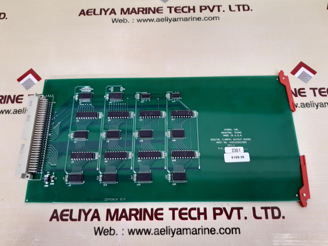 Hydril aa5160001000 digital (lamps) output board aa5170001000