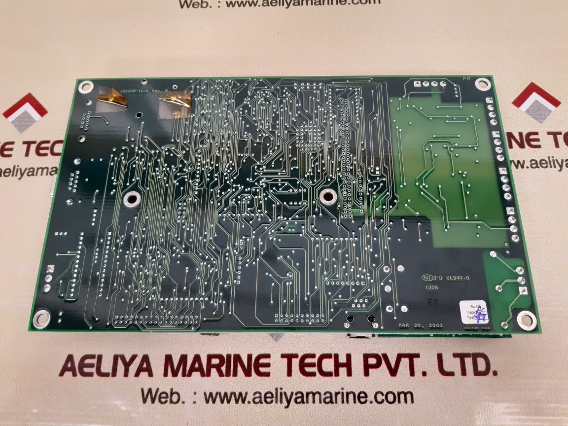 Quincy compressor 140265-1c/q rev. e pcb card 