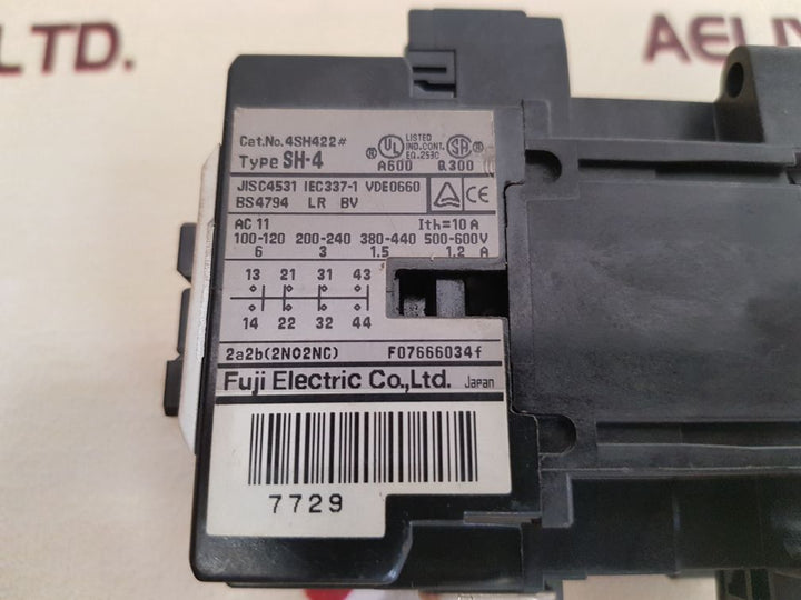 Fuji electric sh-4 contactor 4sh422#