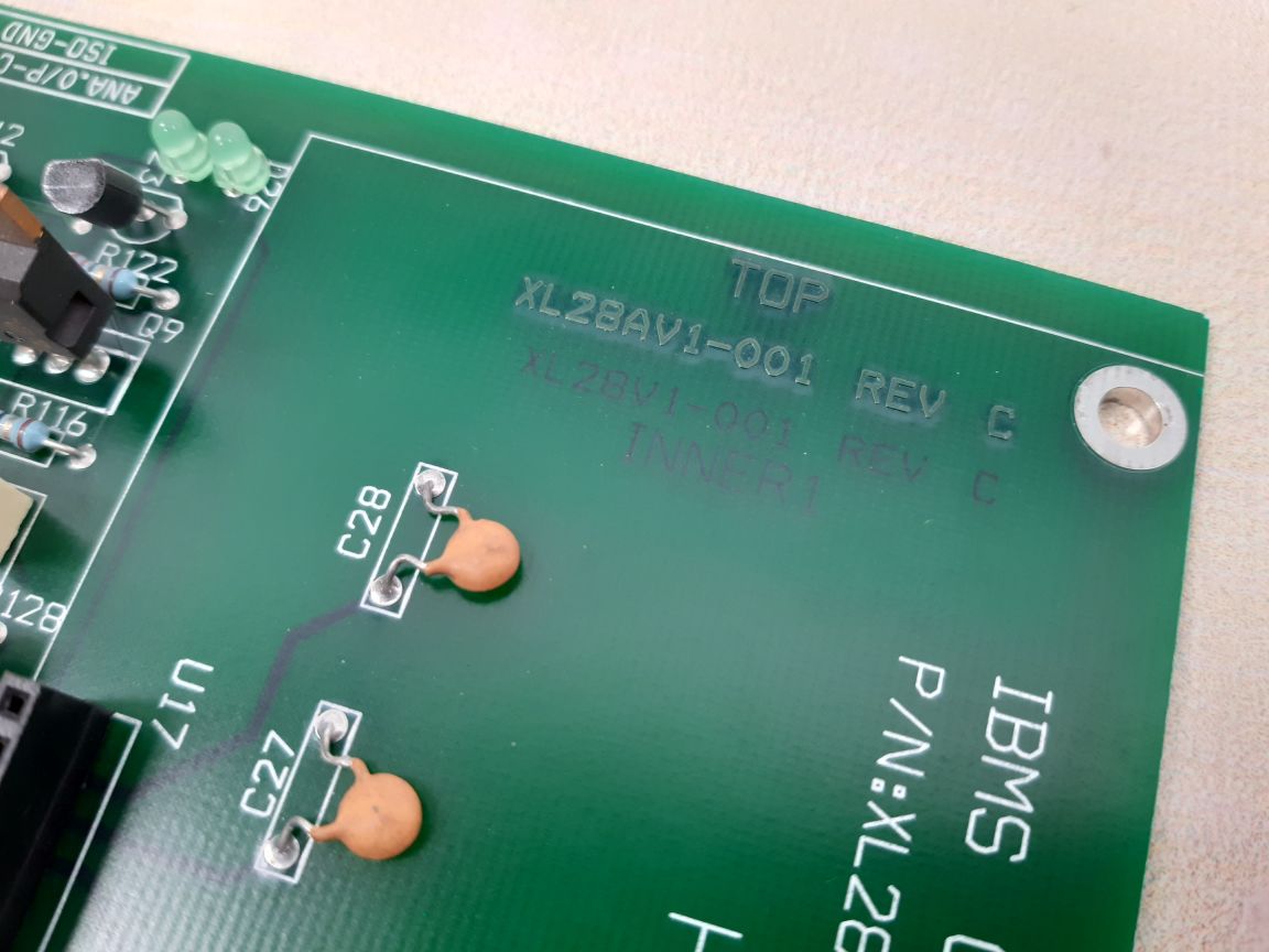 Honeywell xl28v1 rev. 02 pcb card 