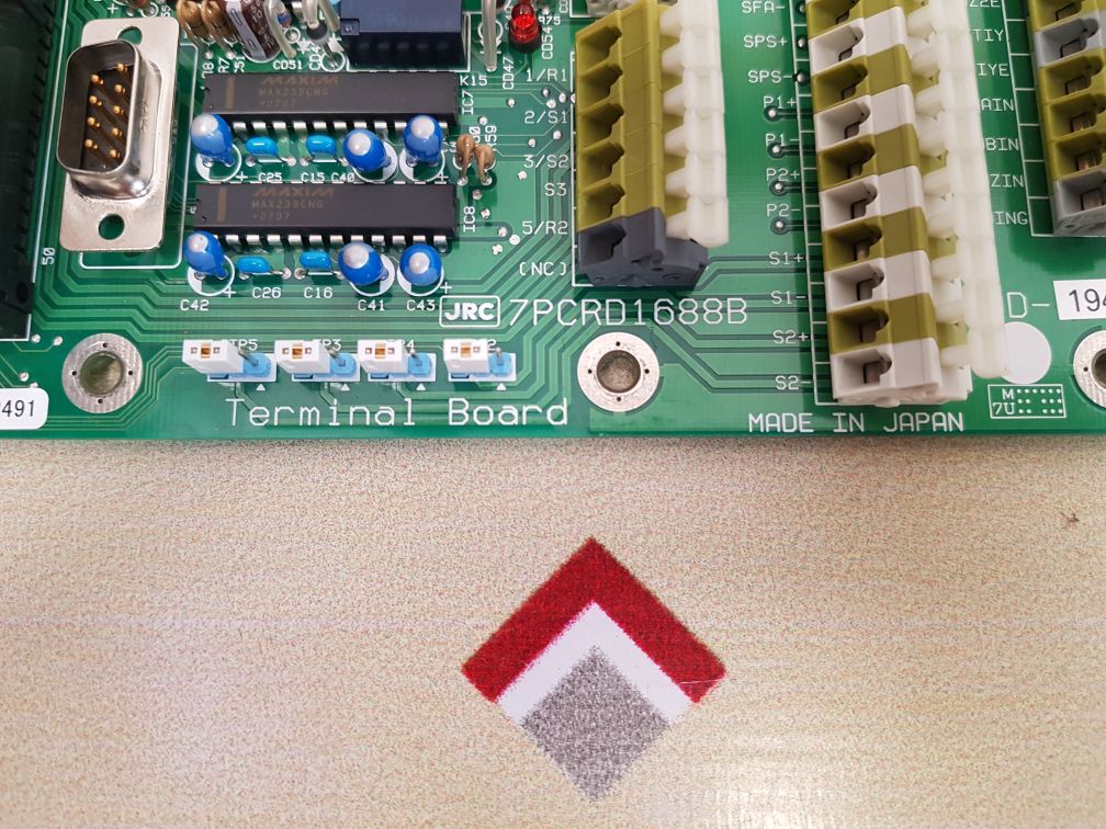 Jrc cqd-1949b terminal board 7pcrd1688b