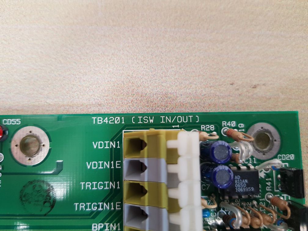 Jrc cqd-1949b terminal board 7pcrd1688b