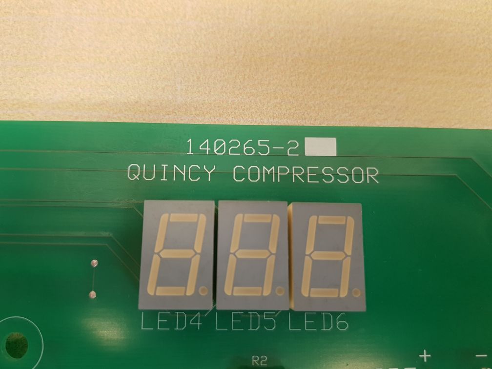 Quincy compressor 140265-2 pc board 