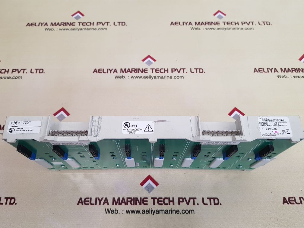 Ge intelligent platforms 8709-ca-08 carrier system 8 module 