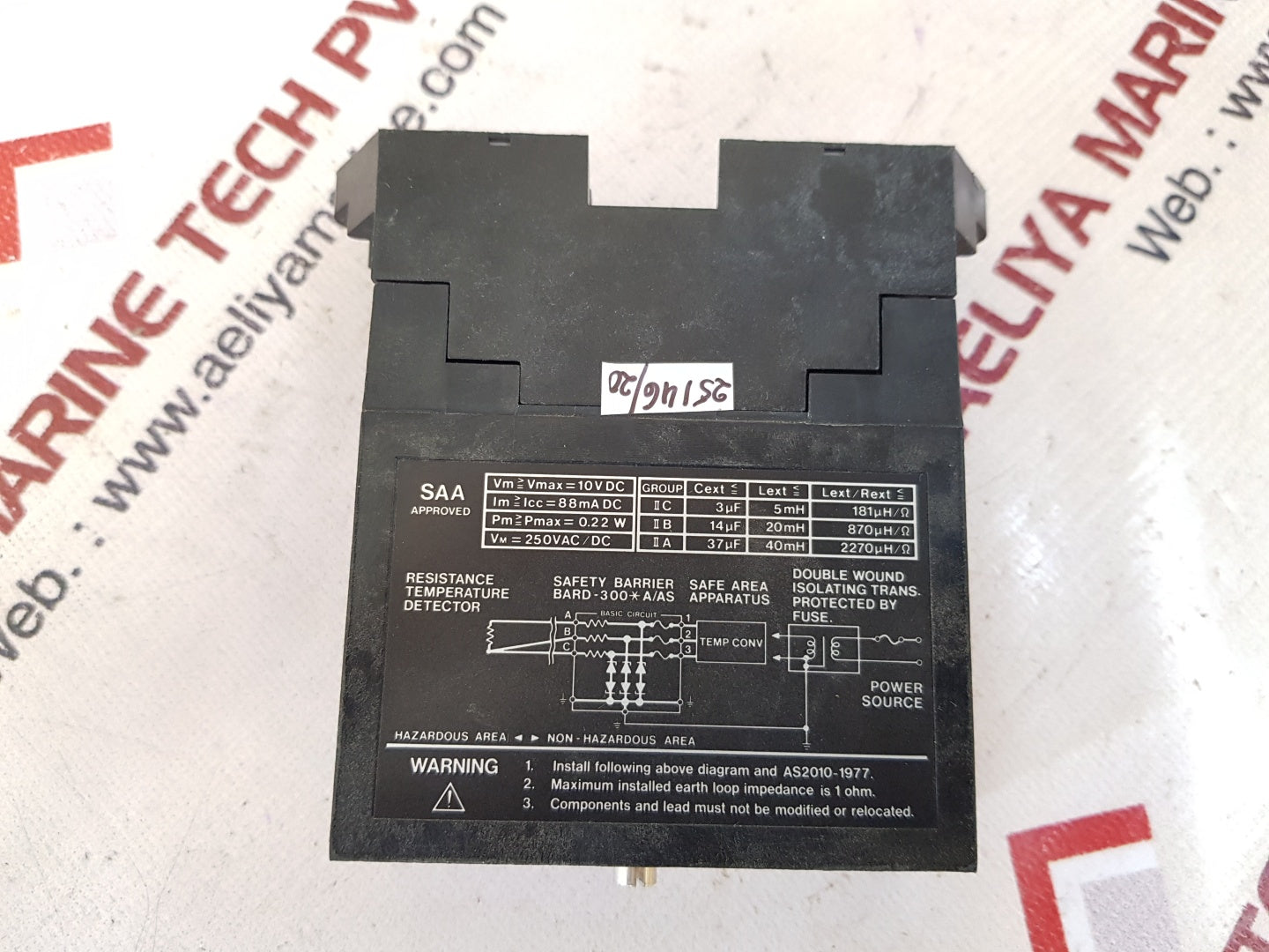 Yokogawa bard 300*a/as safety barrier