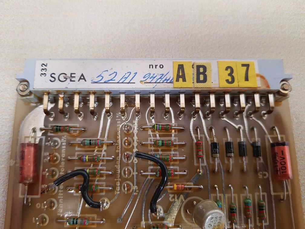 Stromberg sgea 52a1 pcb card b452102g