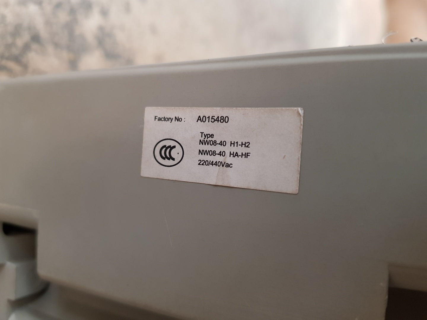 Merlin Gerin Nw08-40 H1-h2 2500A Circuit Breaker Masterpact Nw25 Hf