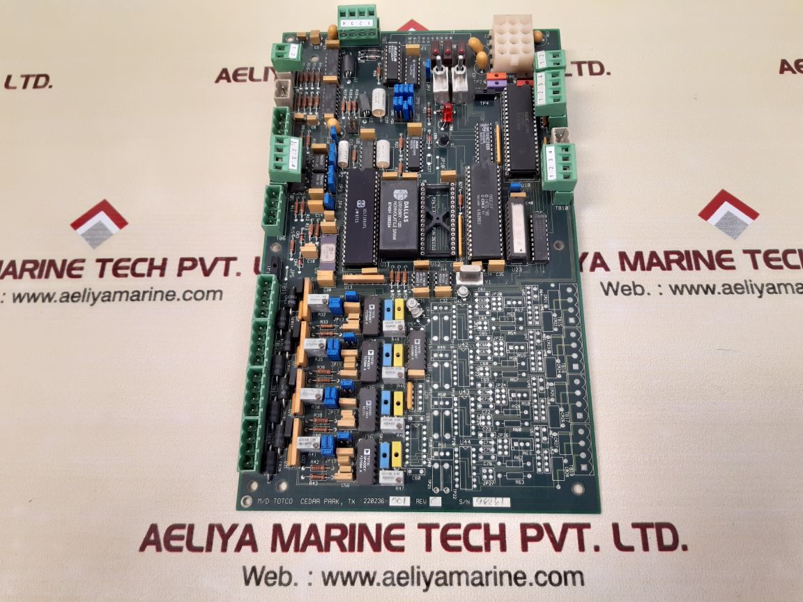 M/d totco 220236-001 rev: c pcb card 