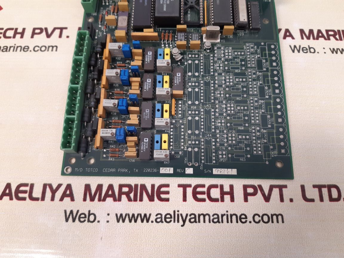 M/d totco 220236-001 rev: c pcb card 