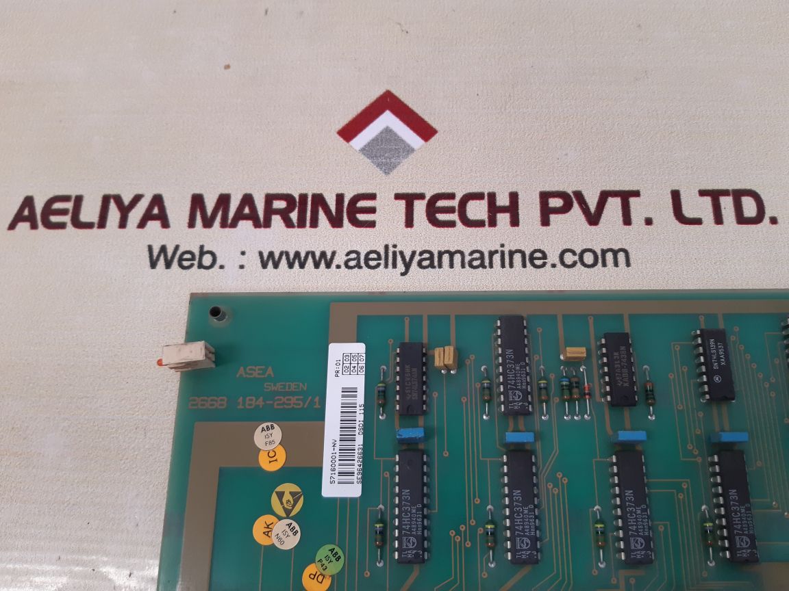 Asea dsdi 115 pcb card 2668 184-295/1