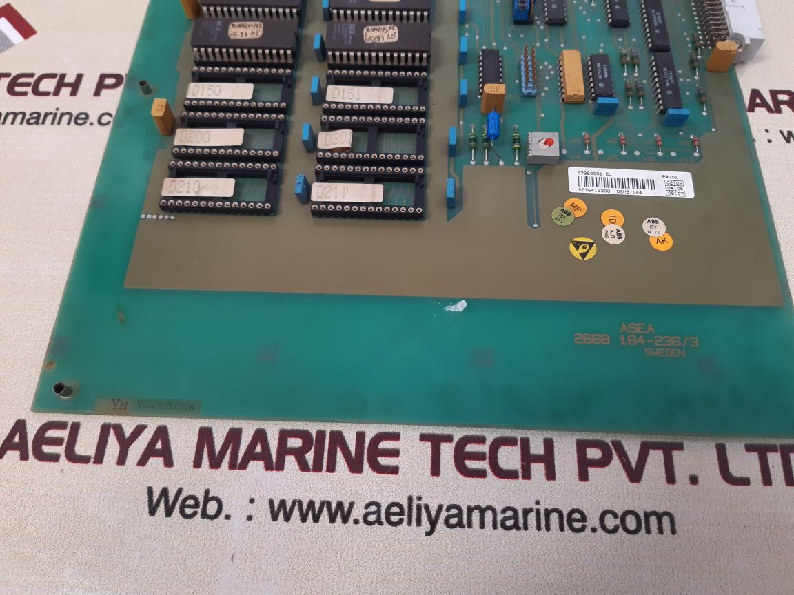 Abb asea dsmb 144 memory module 2668 184-236/3