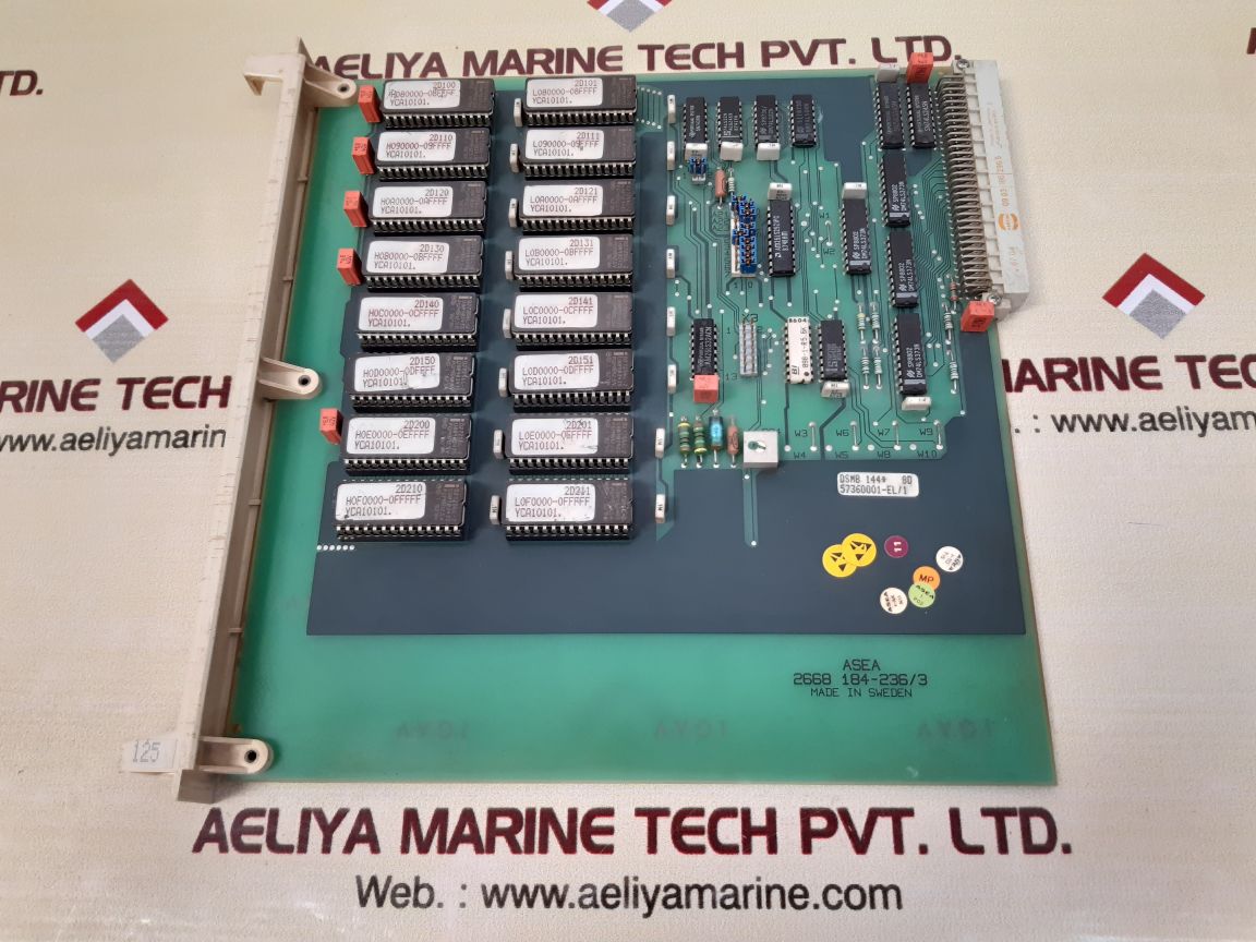 Asea 2668 184-236/3 memory module used