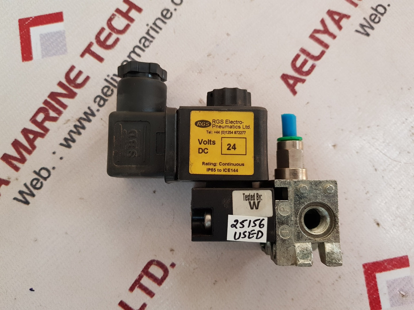 Rgs e53axcksob solenoid valve