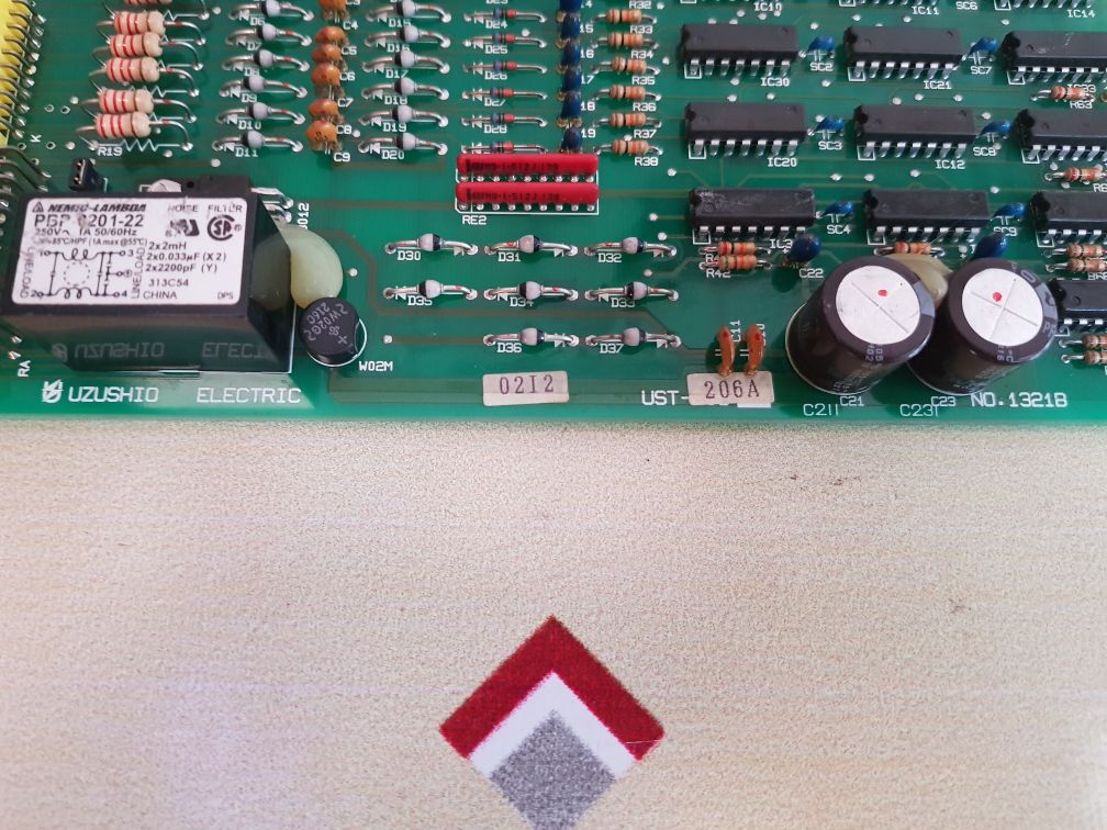 Uzushio electric ust-206a group starter control board 1321b