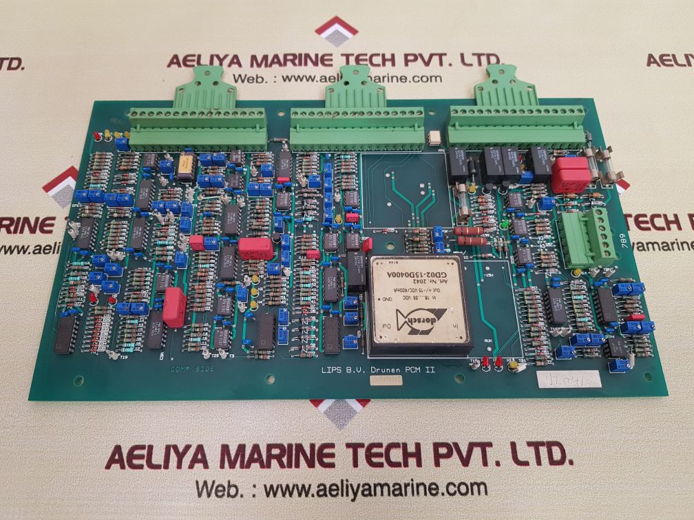 Lips b.v. pcm ii rev.4 pcb card 