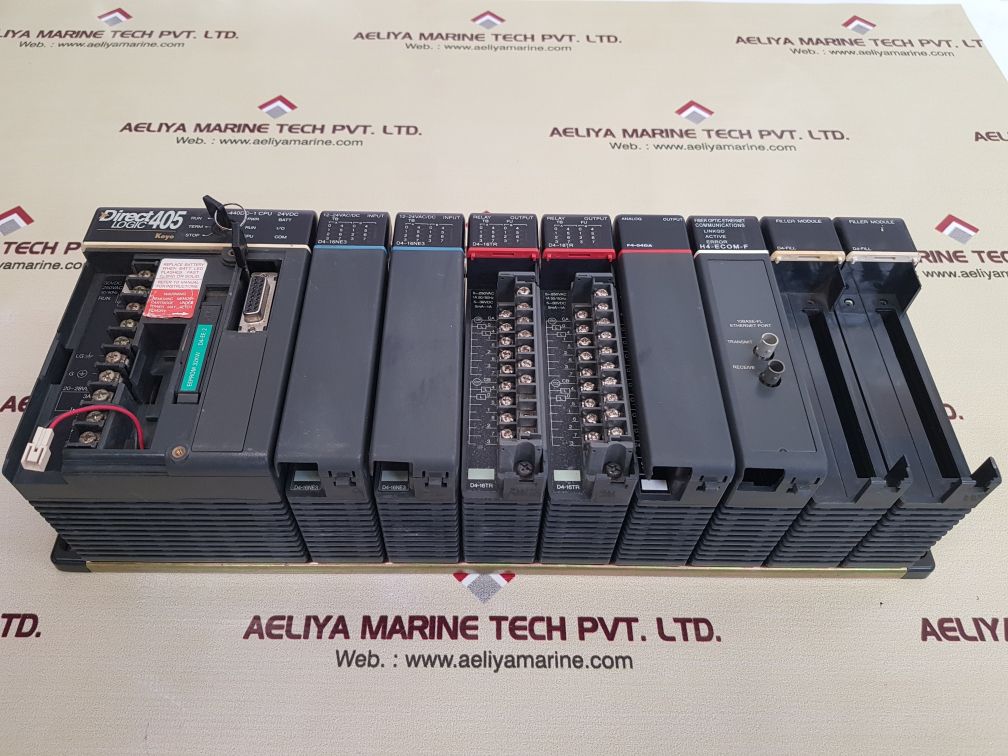 Automation direct d4-440dc-1,d4-16ne3,d4-16tr,f4-04da,h4-ecom-f,d4-fill