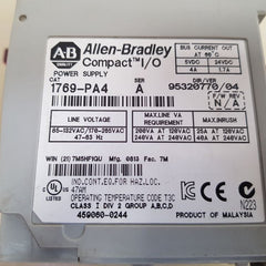 Allen-bradley 1769-pa4 ser.a input power supply 
