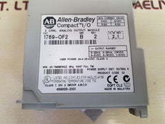 Allen-bradley 1769-of2 ser.b compact i/o analog output module
