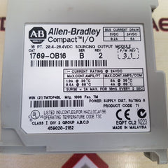 Allen-bradley 1769-ob16 ser.b rev.2 compact i/o output module
