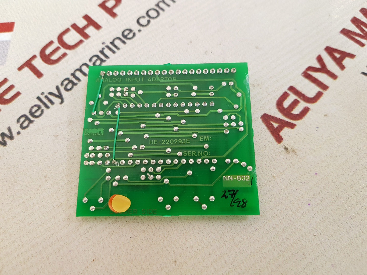 Norcontrol nn-832.1 analog input adaptor he-220293e