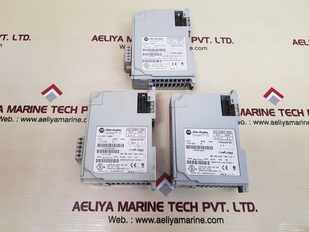 Allen-bradley 1769-sdn Ser.B Compact I/O Devicenet Scanner Firmware Rev. 2.2
