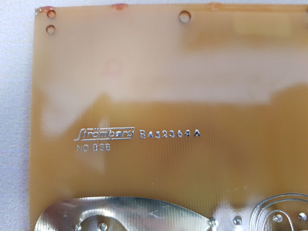Stromberg Sgea-113A1 Circuit Board B452364A Used

