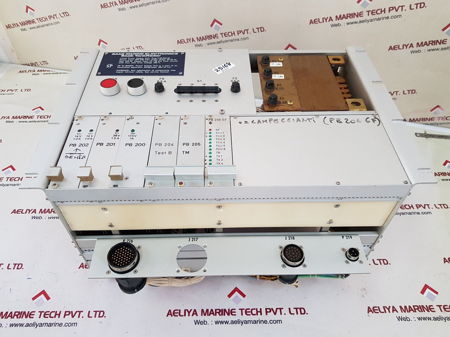 Saab marine tankradar 9150 022-504e power supply unit