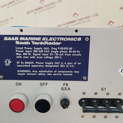 Saab marine tankradar 9150 022-504e power supply unit