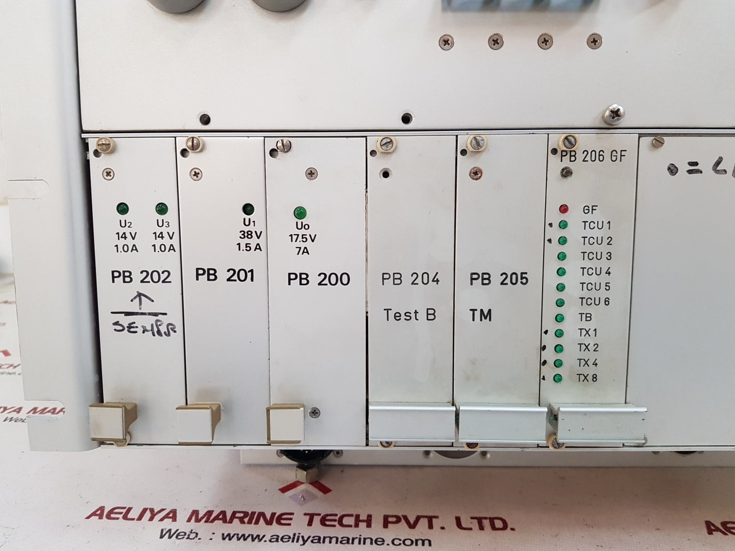Saab marine tankradar 9150 022-504e power supply unit