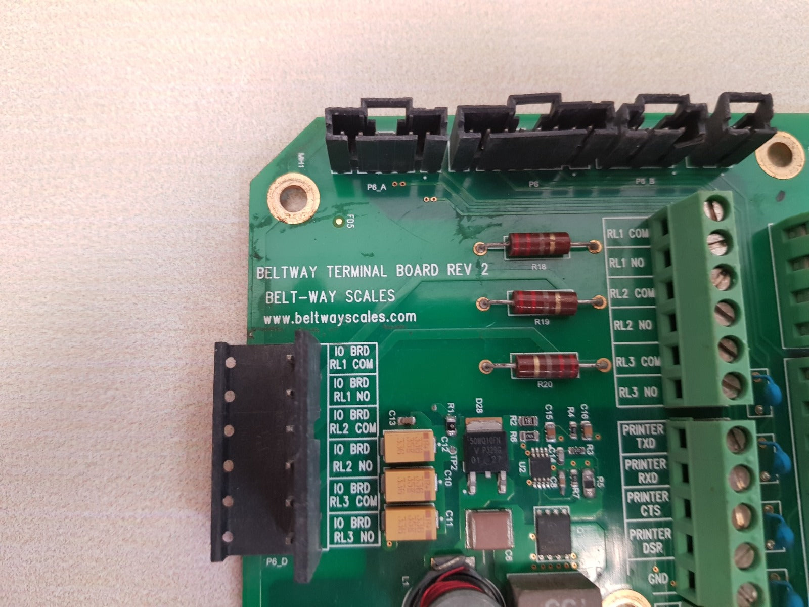 Beltway scales tb2-01001 terminal board 
